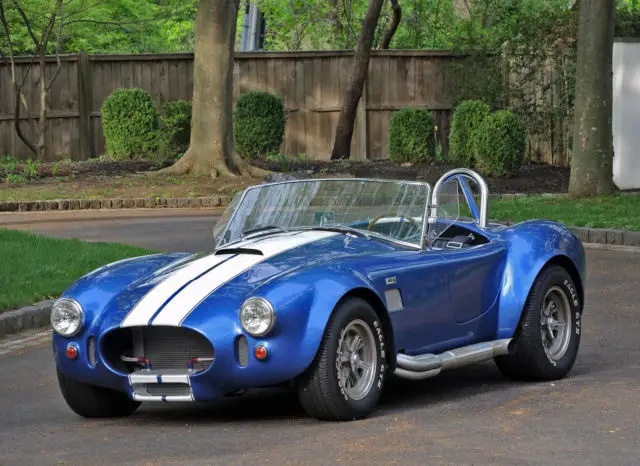 1967 shelby ac cobra roadster by midstates/shell valley 5k miles! 460ci vg/show