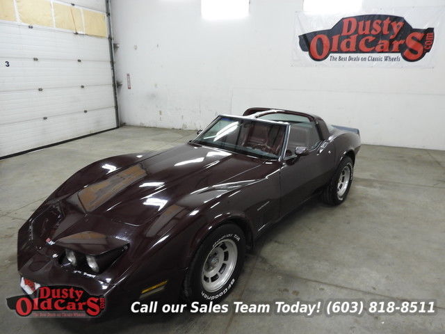 1982 red runs drives body int good 350v8 4spd auto!