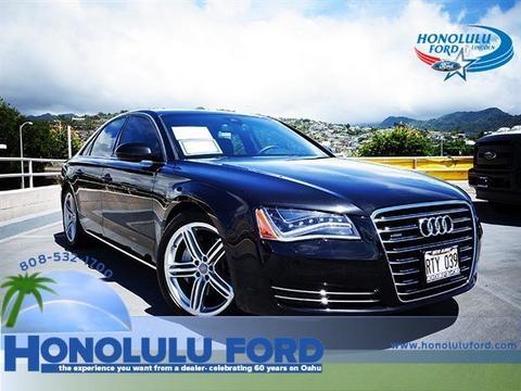 2013 audi a8 3.0t honolulu, hi for sale in honolulu, hawaii