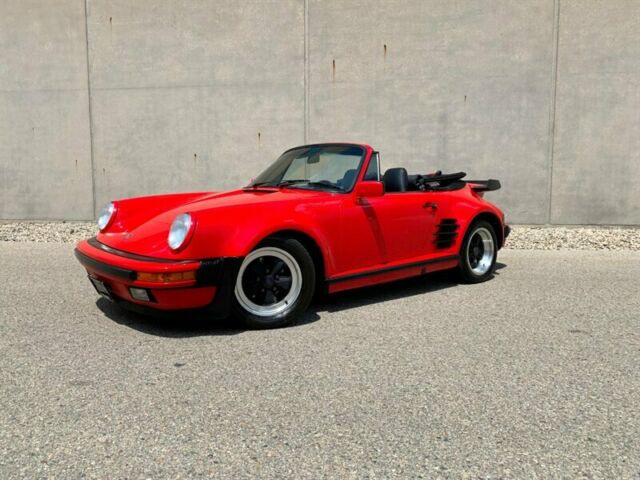 1988 porsche 911 carrera cabriolet widebody like turbo gt3 low low miles !