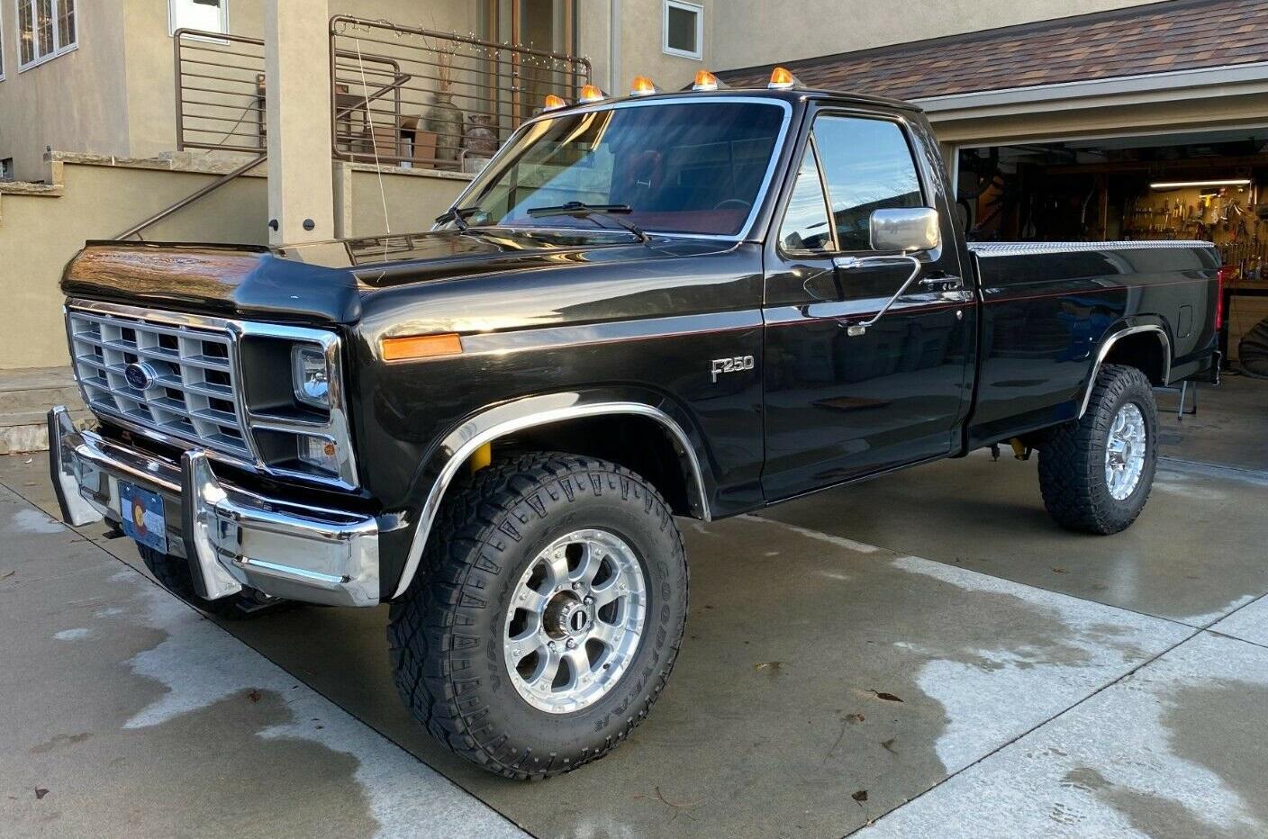 1984 ford f250 long bed 4x4 custom 460 4speed