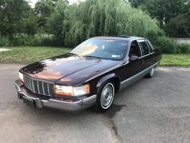 1993 cadillac fleetwood brougham 5.7 1 owner clean car fax sharp car