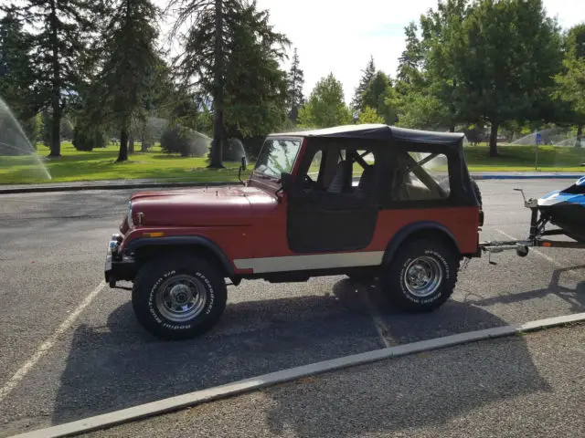 1979 jeep cj7, clean, no rust, low mileage