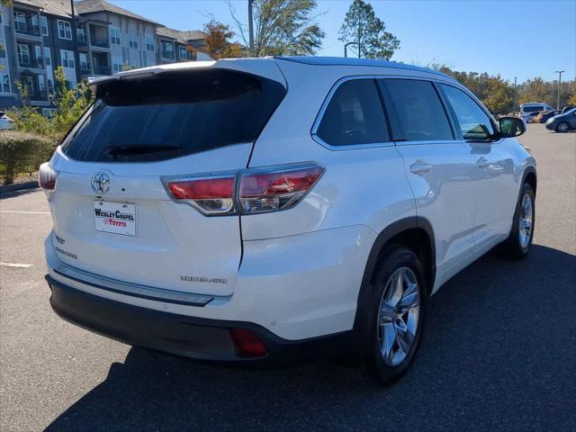 2016 toyota highlander limited platinum