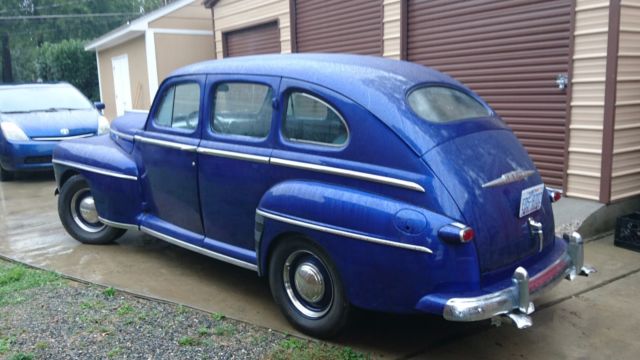 1948 v8 ford super deluxe street rod