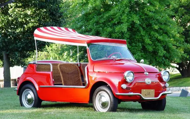 1959 fiat jolly 500 convertible enzo ferrari inspired collectible