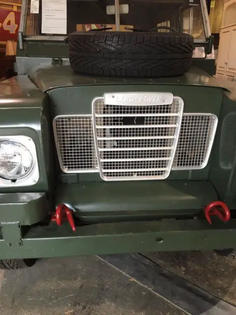 rare 1973 land rover series 3 belgian military ragtop