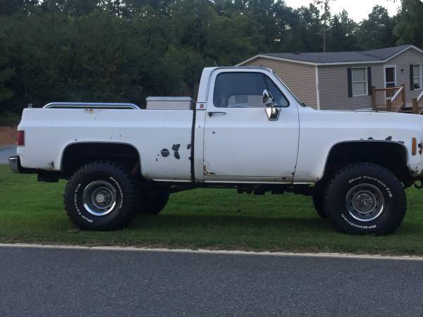 1979 k10 1500 4x4, 454 automatic