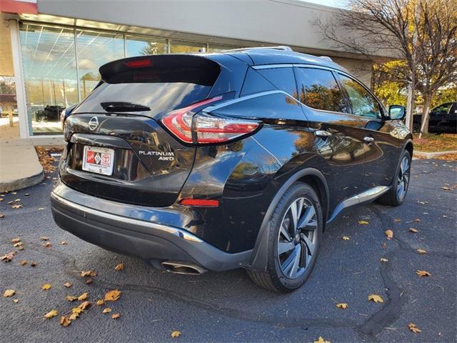 2015 nissan murano platinum
