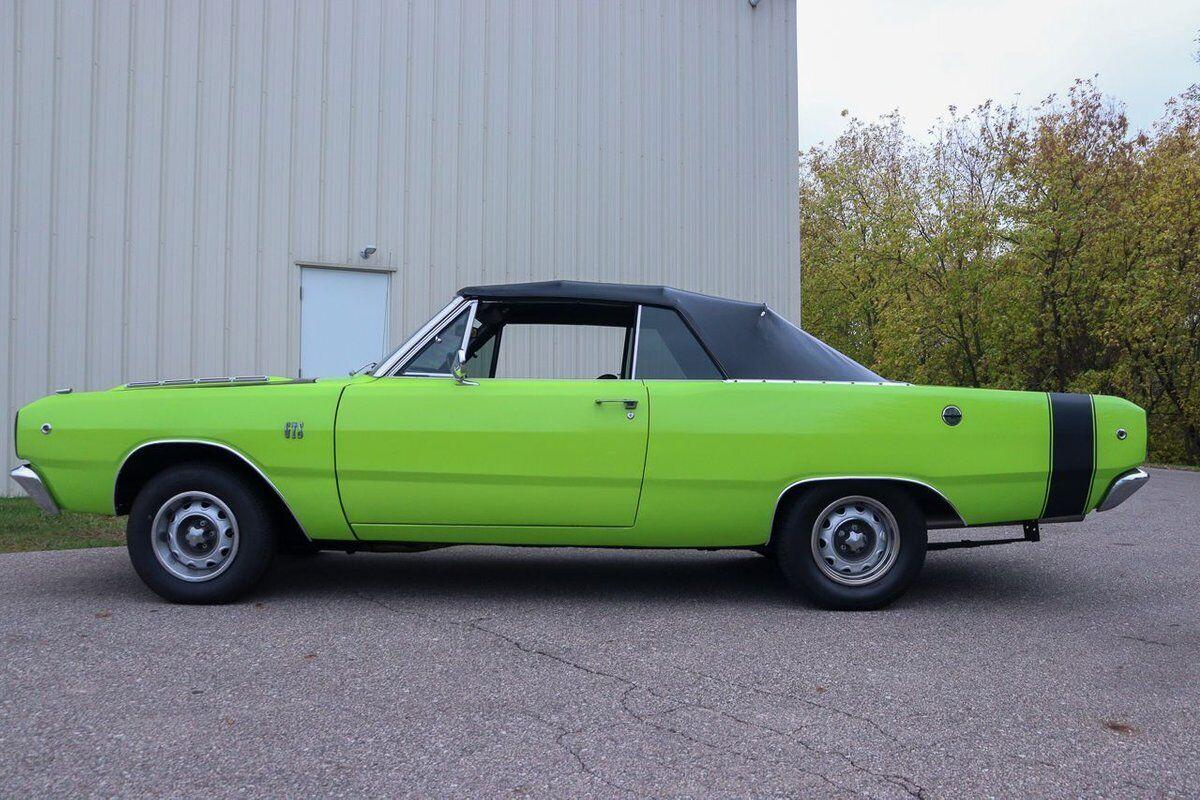 1968 dodge dart gts 2 door convertible 340 v8 70341 miles