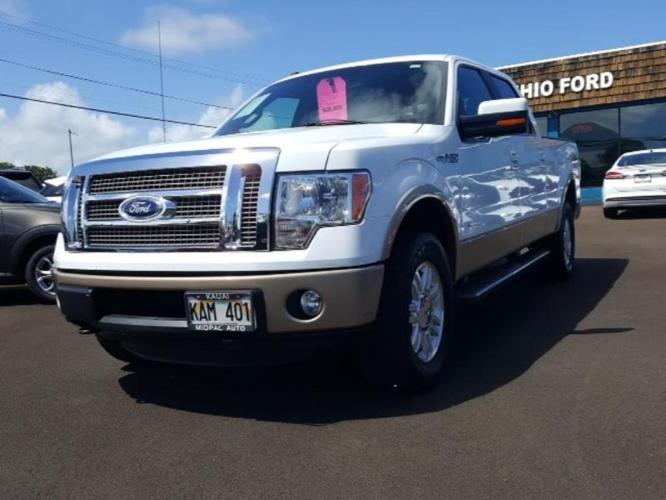 2011 ford f-150 lariat 4x4 lariat 4dr supercrew styleside 6.5 ft. sb for sale in lihue, hawaii