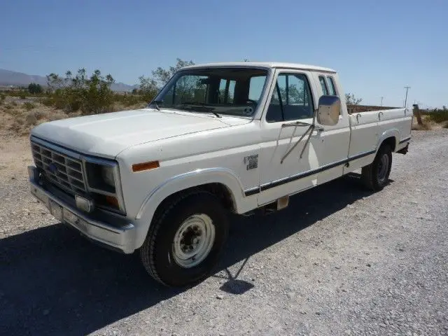 1983 ford f250 extended cab 6.9 diesel with a banks turbo charger ca rust free