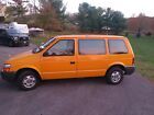 1991 dodge caravan van yellow fwd automatic se