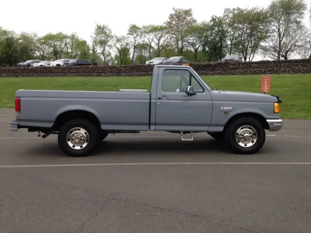 1989 ford f-250 7.3 liter international idi diesel regular single cab w/ 8 foot