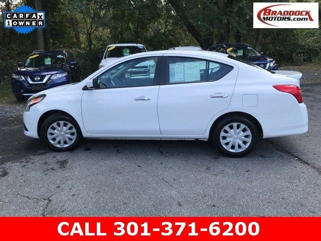 used 2017 nissan versa 1.6 sv braddock heights, md 21714 for sale in braddock heights, maryland