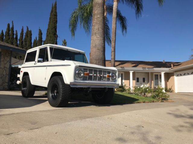 1974 bronco sport just finished platinum tri coat metallic