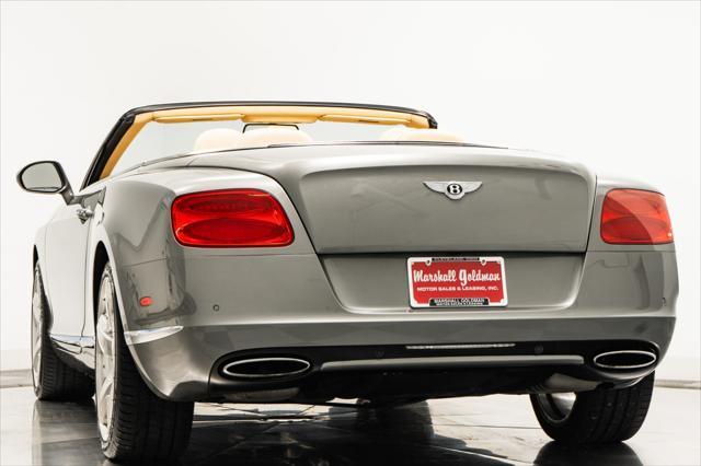 2013 bentley continental gtc gtc w12