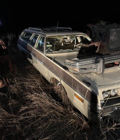1973 dodge monaco wagon. would make a good derby car. complete with motor and tran
