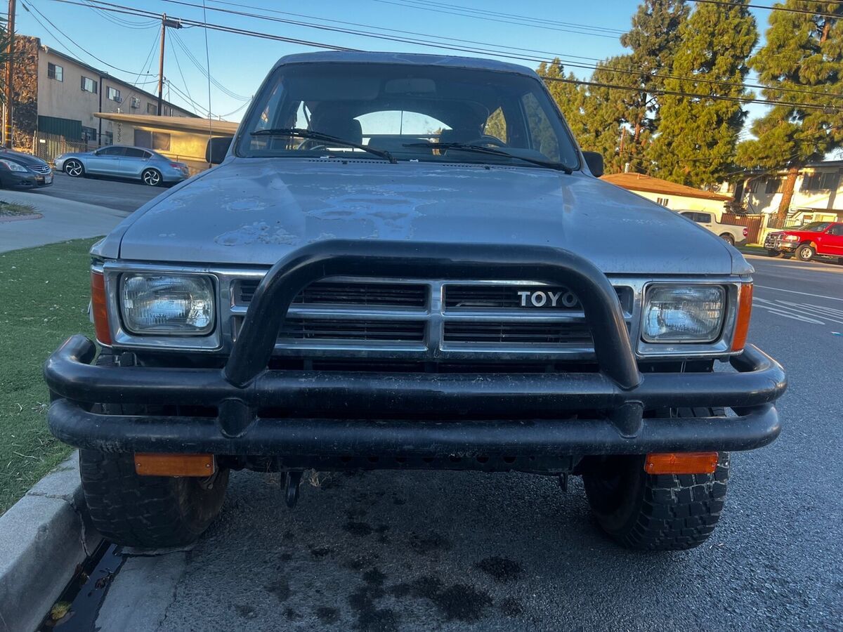 1987 toyota 4runner grey 4wd automatic sr5