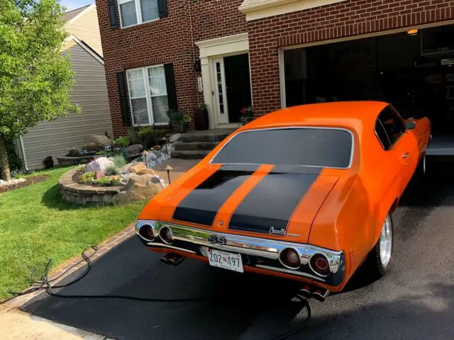 1972 chevy chevelle ss clone restored sport muscle car coupe