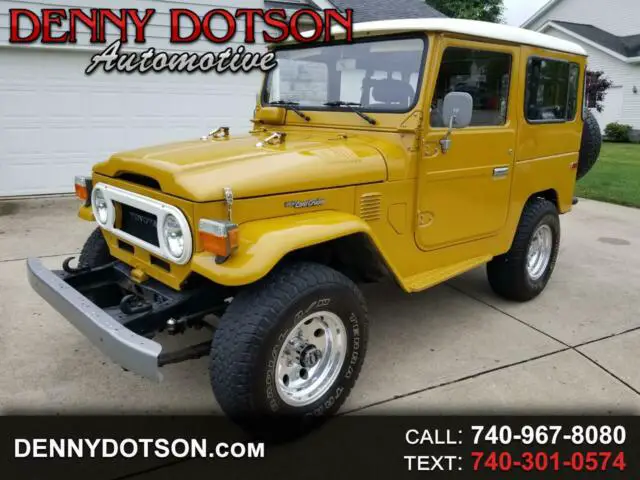 restored 1978 toyota fj40 matching numbers 42k actual correct original colors