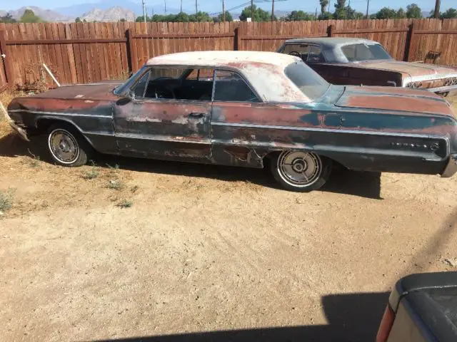 1964 chevy impala matching 327 motor and 4 speed transmission (no reserve)