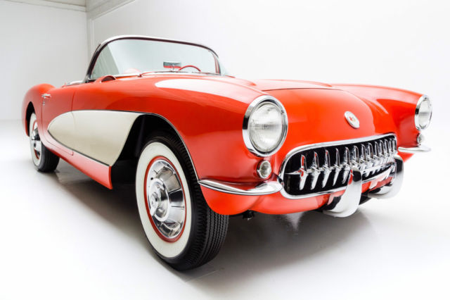 1956 chevrolet corvette two top roadster