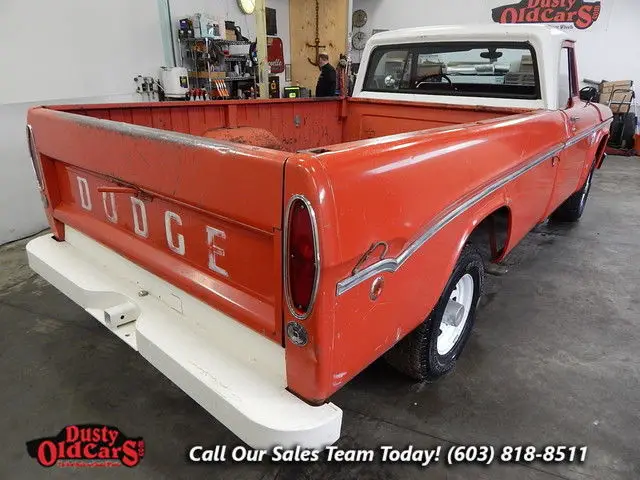 1969 dodge camper special d200
