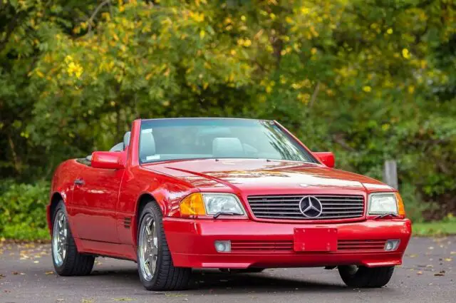 1993 mercedes benz sl500 hard soft top convertible super low 40k mi carfax