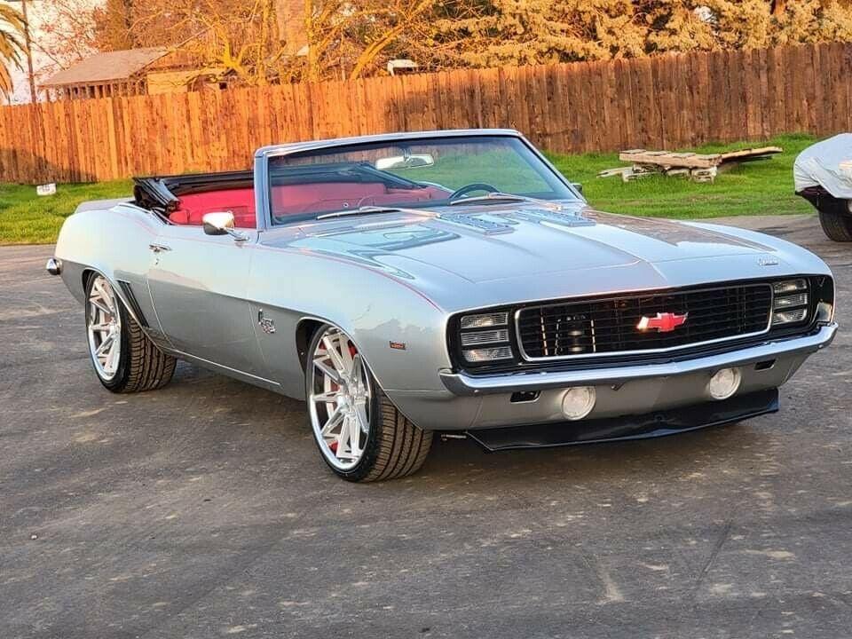 1969 chevrolet camaro coupe rs protouring convertible grey rwd automatic