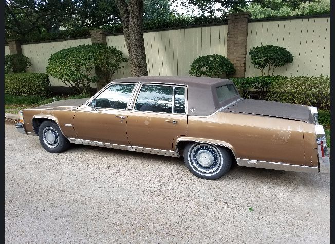 1983 cadillac fleetwood in texas by owner