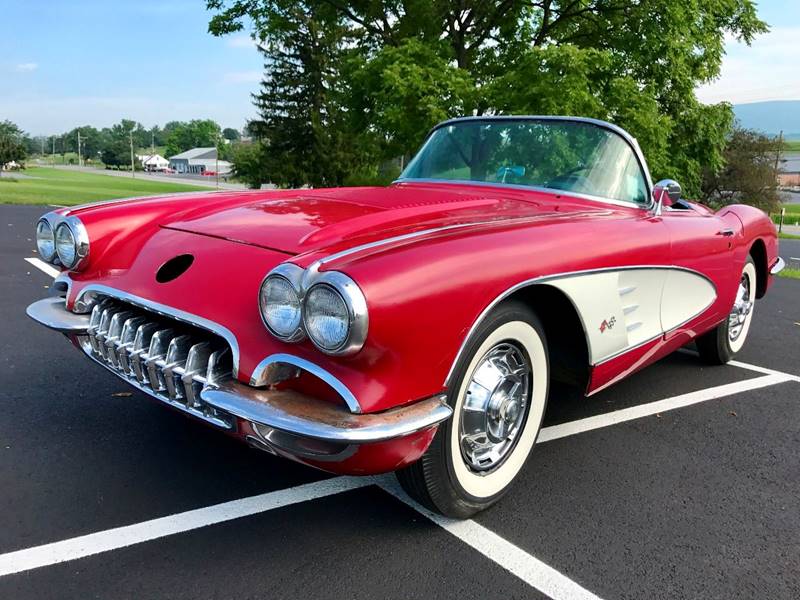 1958 chevrolet corvette convertible *nicebody*driverproject*l@@k*complete*