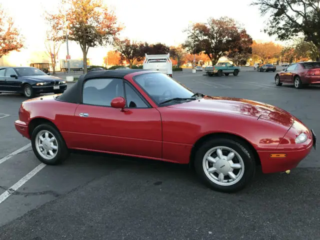 1990 mazda miata 14k original documented miles all services records 2nd owner