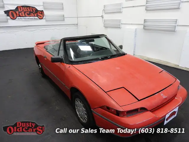 1991 red runs drives body int fair 1.6l 4spd auto!