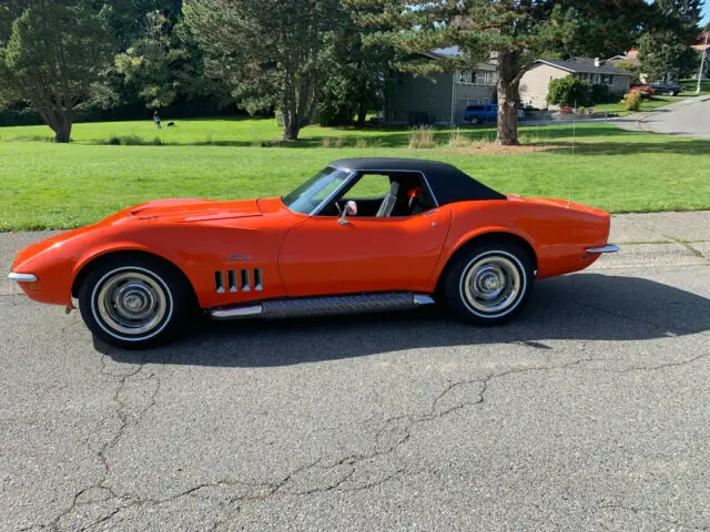 48k original miles 427 v8 390hp 4 spd numbers matching car factory vinyl hardtop