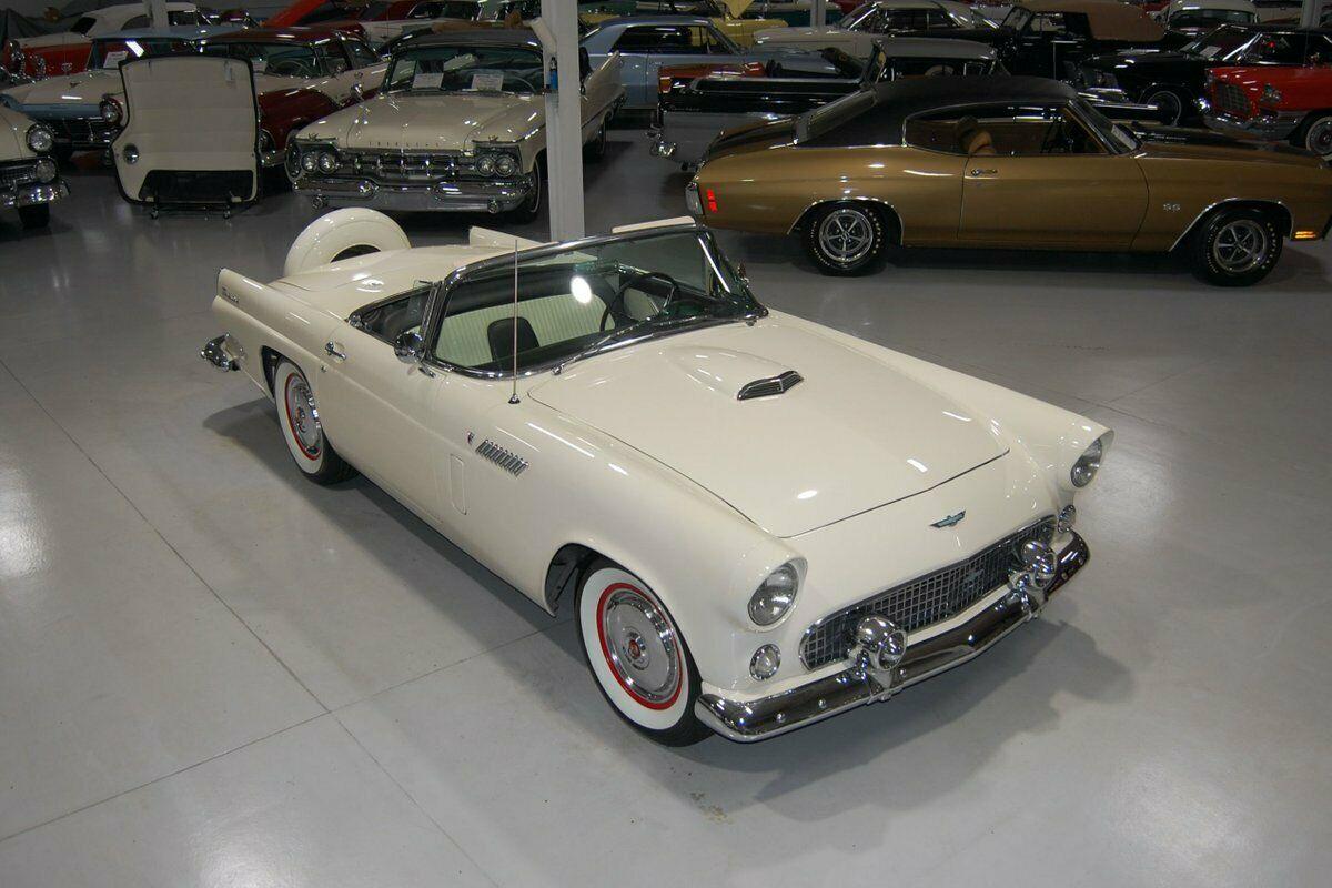 1956 ford thunderbird 312 v8 convertible manual