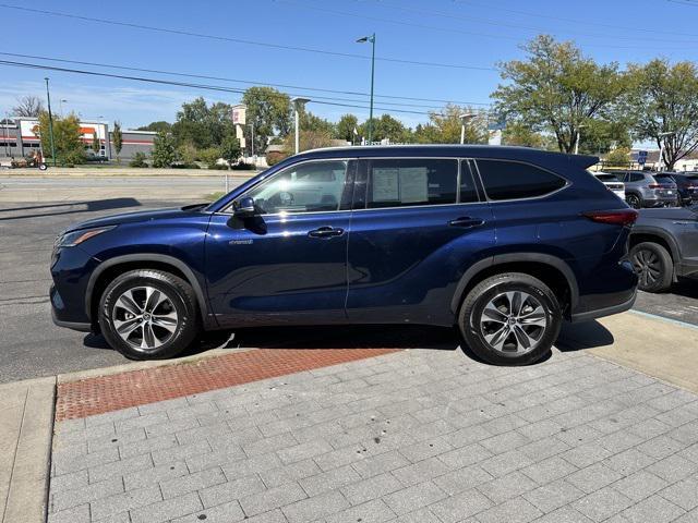 2021 toyota highlander hybrid xle