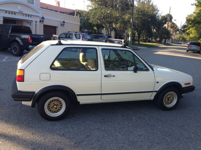 1985 volkswagen golf hatchback 2-door 1.8l vw mk2