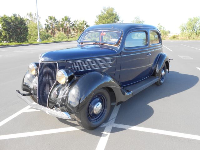 1936 ford model 68 tudor humpback sedan...no-rust
