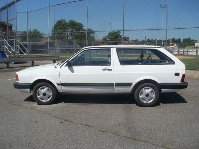 1989 volkswagen fox 2dr wagon manual 4-speed like corrado jetta gti no reserve