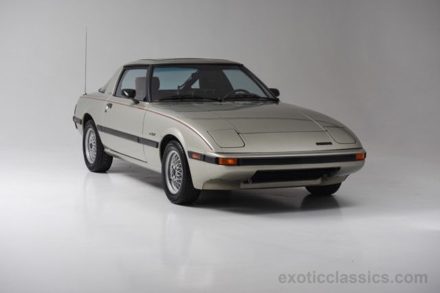 1983 mazda rx-7 s - limited edition model, 5-speed manual
