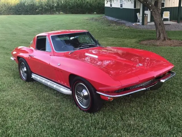 1966 numbers matching corvette stingray coupe 4 speed