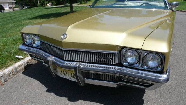 1972 buick centurion convertible runs and drives great rare color, electra