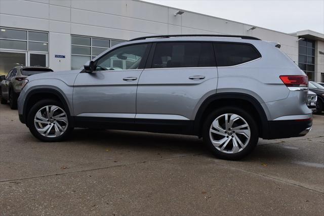 2021 volkswagen atlas 3.6l se w/technology