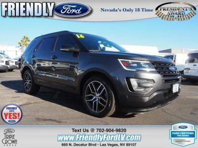 2016 ford explorer sport awd sport 4dr suv for sale in las vegas, nevada