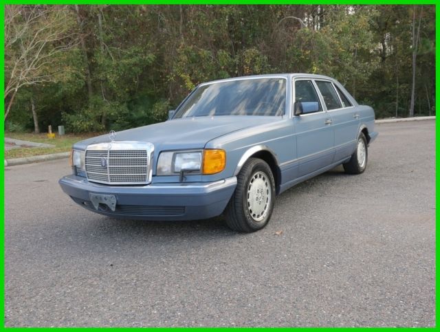 1989 mercedes 420 sel 3 owner clean carfax nice florida car $99 last bid wins
