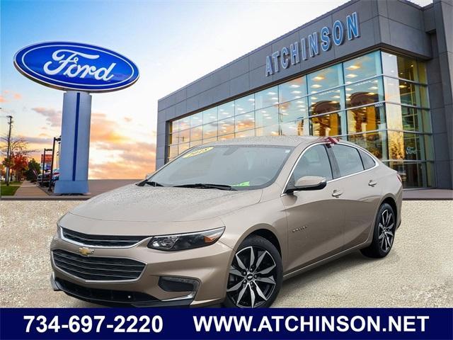 2018 chevrolet malibu lt