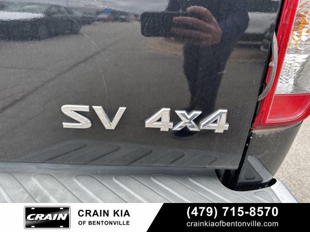2017 nissan frontier sv