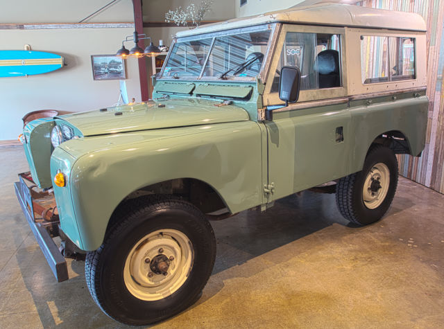 galvanized frame, 1968 series iia, last of inner fender head lamps, 88, hard top