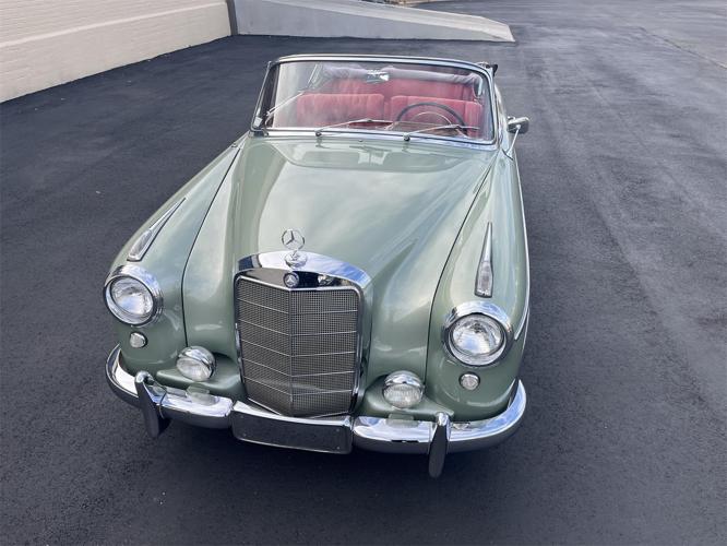 1957 mercedes-benz 220s in bennington, vermont